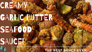 THE BEST GARLIC BUTTER SEAFOOD SAUCE RECIPE  QUICK amp EASY TUTORIAL  PERFECT FOR ALL SEAFOOD [upl. by Anik22]