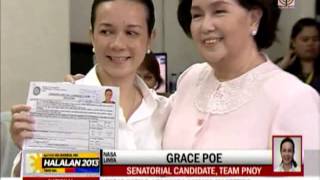 Senate victory for dad Grace Poe says [upl. by Apfel]