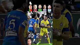 Ronaldo VS Messi VS Neymar VS Haaland VS Cavani  Players Lose Control [upl. by Aehc]