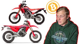 Which Should You Buy CRF300L vs CRF450RL [upl. by Brendis]