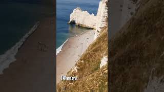 Etretat perla di Normandia Best places in Normandy [upl. by Eilrak]