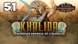 AN UNWELCOME INVADER Total War Warhammer 3  Khalida  Immortal Empires Campaign UC 51 [upl. by Akinna373]