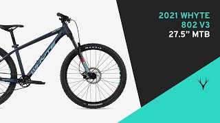 2021 Whyte 802 v3 275 Hardtail Mountain Bike  Matt Midnight Sky [upl. by Heise209]