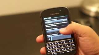 How to change visual theme on BlackBerry OS 102 Dark to Light [upl. by Notlim]