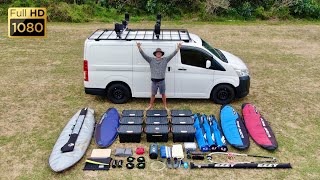 Toyota Hiace Surf VanLife Tour [upl. by Laehcimaj]