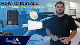 How To Setup A Cell Phone Signal Booster For Verizon ATampT Sprint TMobile US Cellular And More [upl. by Arikahs]