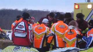 Accident de Jacques Villeneuve au Grand Prix de Valcourtwmv [upl. by Larred]