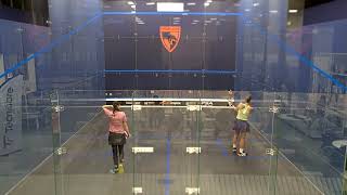 Bruna Marchesi Petrillo VS Sana Bahadar  Squash Inspire  Abbas Family 9K 24  Round 1 [upl. by Nerha]