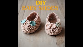 CROCHET Charming Baby Riffle Socks From Scratch [upl. by Madoc379]