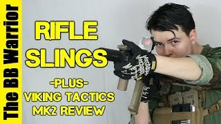 The BEST way to use a Two Point Sling for Airsoft  Viking Tactics Sling Review [upl. by Ifill]