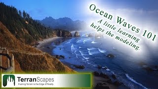 TerranScapes  Ocean Board Set WIP 2  Waves [upl. by Ardnama]