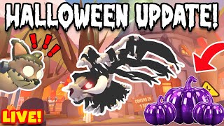 Halloween Update And Free Pets In Adopt Me [upl. by Rempe]