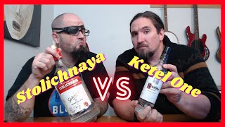 VODKA SHOWDOWN Stolichnaya VS Ketel One  Which One Is Better [upl. by Aitselec]