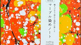 Hand Marbled Notebooks From Japan [upl. by Tugman445]