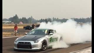 ETS  Extreme Turbo Systems GTR Half Mile Record  228mph [upl. by Miltie]