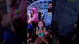 quotNorthern Lightsquot Glow Deck Party  Carnival Miracle  Alaska Cruise [upl. by Asenaj]