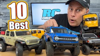 Top 10 Mini RC Crawlers [upl. by Sonitnatsnoc]