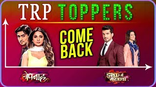 Bepannah And Ishq Mein Marjawan Make A COMEBACK  TRP Toppers [upl. by Constantine]