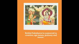 rohini nakshatra rohininakshatra jyotish astrology planets taurus moon brahma saraswati [upl. by Mcafee]