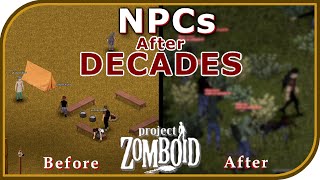 Would NPCs Survive if I Left it Running for a week  Time Travel in Project Zomboid [upl. by Aznofla544]