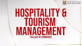 Hospitality Management and Tourism Management [upl. by Andromache673]