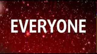 Shakin Stevens Merry Christmas Everyone Kinetic Typography [upl. by Airdnat]