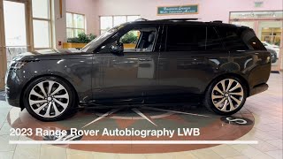 2023 Ranger Rover Autobiography LWB [upl. by Adnof]