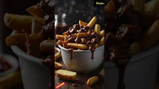 🍟🥩🌿🇨🇦 How to Cook Canadian Poutine with Beef Gravy 🍽️ Canadian Poutine with Beef Gravy Recipe 🛢️ [upl. by Merola221]