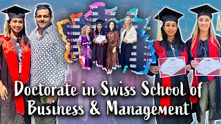 My Doctorate Immersion program in Switzerland  Convocation Ceremony Vlog  Spoorthy Vishwas [upl. by Valerye541]