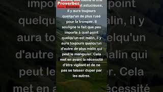 Proverbe Français  Si maligne que soit la brebis plus rusé est encore le loup shorts [upl. by Tenenbaum]