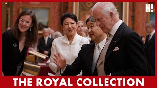 Japanese Emperor ADMIRES The Royal Collection  HELLO [upl. by Latrell]