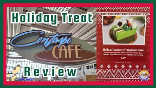 Holiday Cranberry Frangipane Cake  Contempo Cafe  Disney World  2023 [upl. by Bendicty]