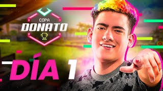 EL COMIENZO DE LA COPA DONATO  DIA 1 l TheDonato Free Fire [upl. by Oicnecserc]