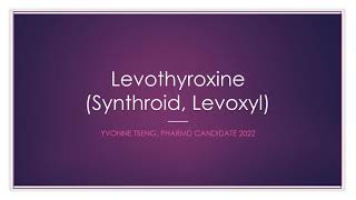 Levothyroxine [upl. by Gaskins83]