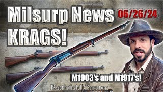 BIG News from the CMP M1903’s M1917’s and KRAG JORGENSENs [upl. by Domini687]