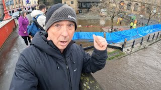 River Tyne Bursts Its Banks [upl. by Eniamahs927]