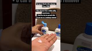 Cetaphil cleanser review shorts youtubeshorts skincare beautytips skincaretips dryskin [upl. by Einnil]