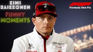 Kimi Raikkonen  Funny moments and interviews [upl. by Eahc775]