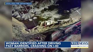 Southern Pines woman identified after driving past barriers crashing on I40 [upl. by Funch]