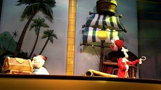 Captain Hook and Mr Smee at Disney Junior Live Show [upl. by Emsoc]