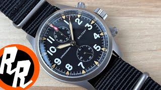 Baltany Vintage Military Style Chronograph [upl. by Draillih]