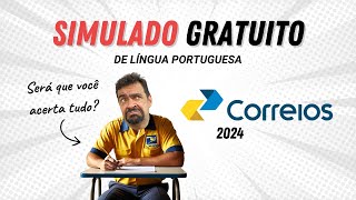 Simulado Correios 2024  Você consegue acertar tudo [upl. by Omsoc555]