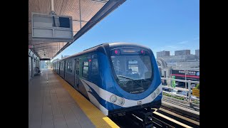 TransLink Vancouver SkyTrain  Canada Line  Full Ride Waterfront to RichmondBrighouse [upl. by Annaicul]