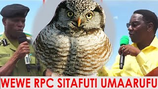 RPC ACHARUKA MBELE YA MAKONDA KIGOMA BILA WOGA AWACHANA MAKAVU SITAFUTI UMAARUFU [upl. by Quickel]