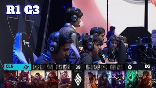 CLG vs EG  Game 3  Round 1 Playoffs S13 LCS Spring 2023  CLG vs Evil Geniuses G3 [upl. by Leirza]