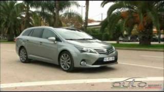 Test New Toyota Avensis 2012 [upl. by Lodovico878]