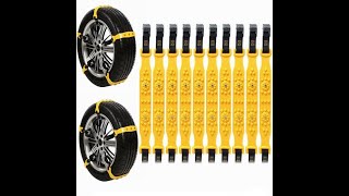 Anti Skid Car Snow Chains [upl. by Eyak]