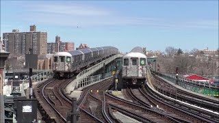 NYC Subway HD 60fps R62A amp R142A Special 6 Express Trains Between Pelham Bay Park amp Parkchester [upl. by Landel754]