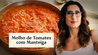 RECEITA ITALIANA Como fazer a VERDADEIRA PASSATA MOLHO DE TOMATE [upl. by Hermes]