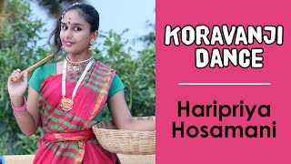 Koravanji Dance  Haripriya Hosamani [upl. by Oznecniv]